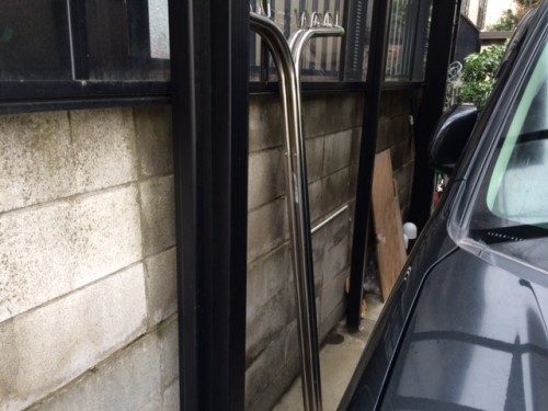 三浦様邸　ブロック塀現状